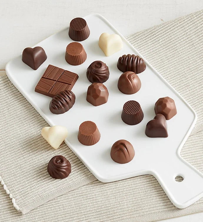 Thank You Letters 17pc Chocolate Box