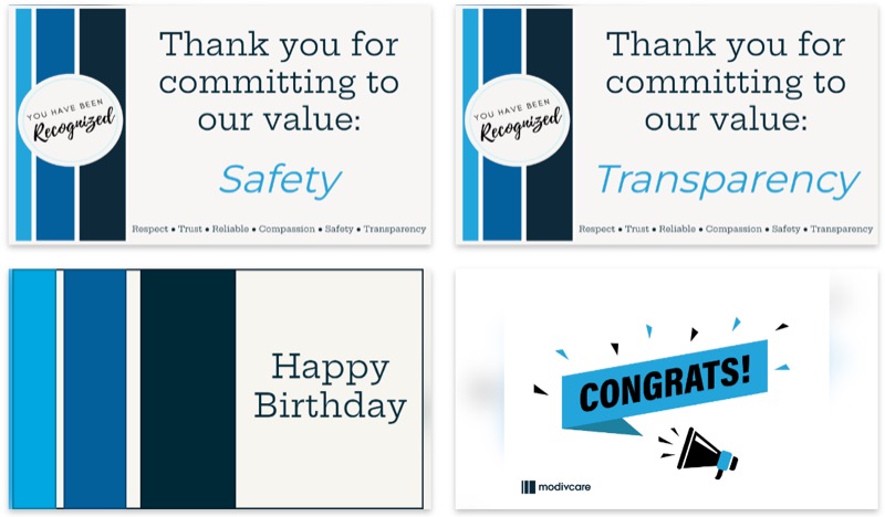 Employee Recognition eCards