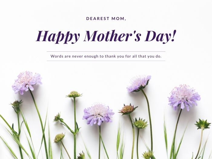 Virtual Mother's Day Appreciation