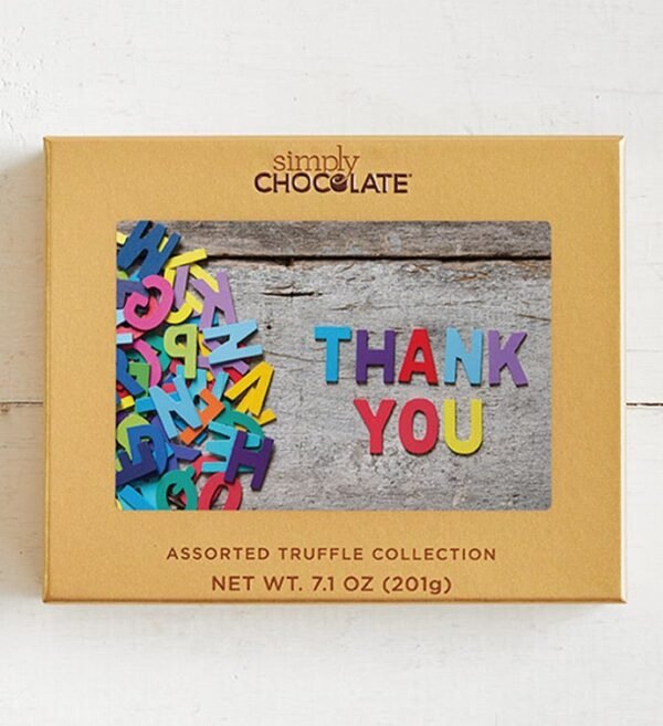 Thank You Letters 17pc Chocolate Box - Image 2