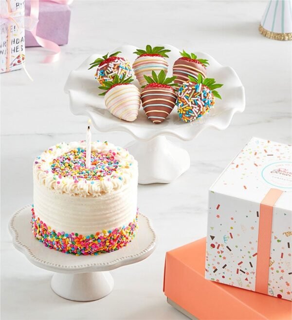 Time to Celebrate Birthday Cake™ with Birthday Strawberries - Image 3