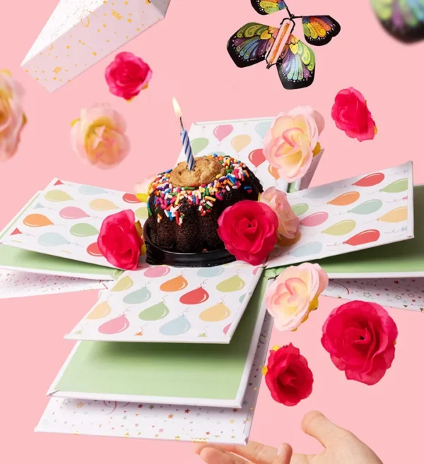 Surprise Explosion Cake Gift Box - Image 4